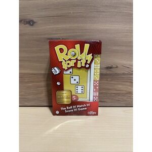 NEW Roll For It! Dice Game For 2-4 Players‎ Calliope Games 2016 Edition, Sealed!